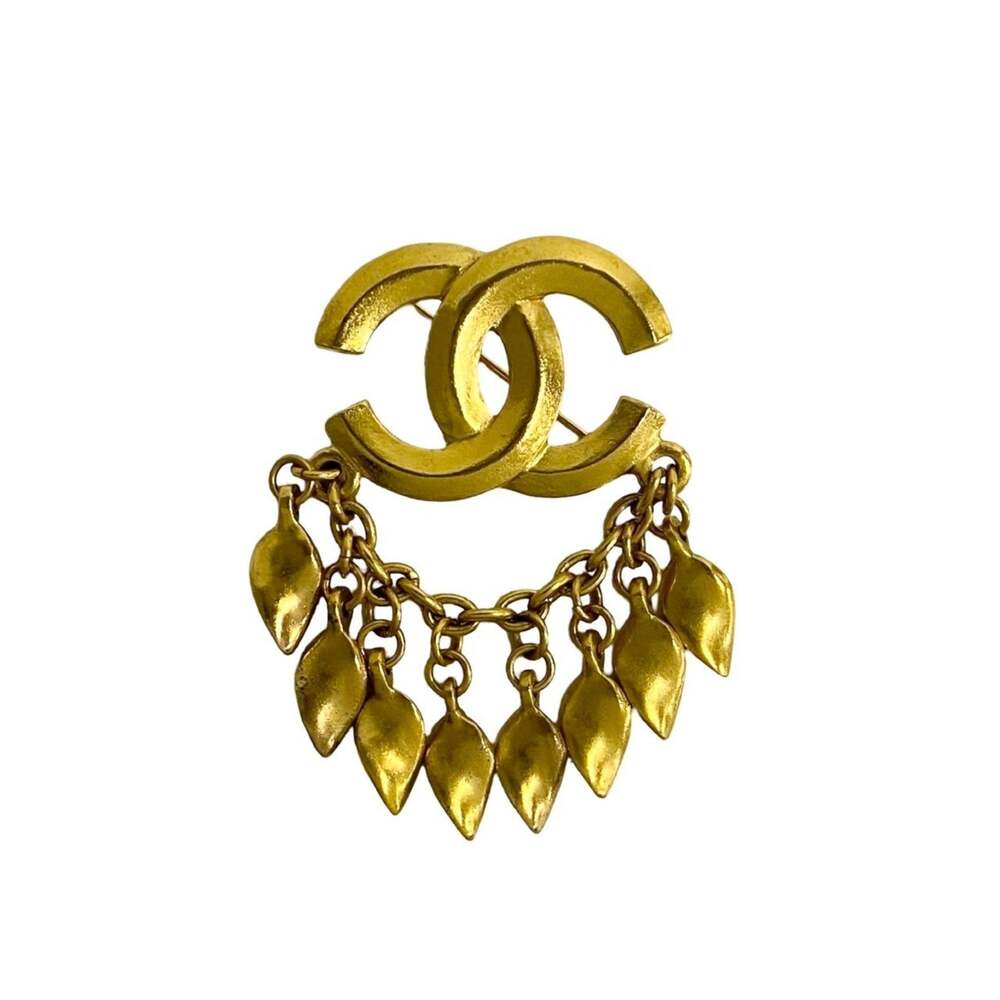 Chanel Cc Logo Brooch Metal #208799C14B